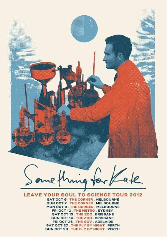 Image of Something for Kate - ' Leave Your Soul to Science' Poster