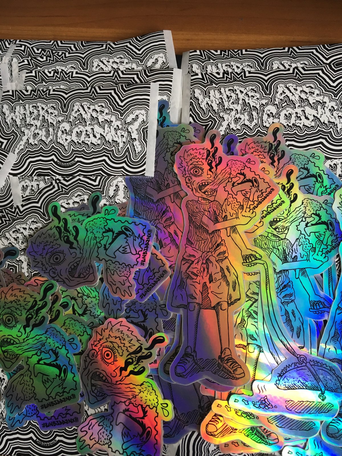 Image of "Where Are You Going?" Assorted Sticker Pack