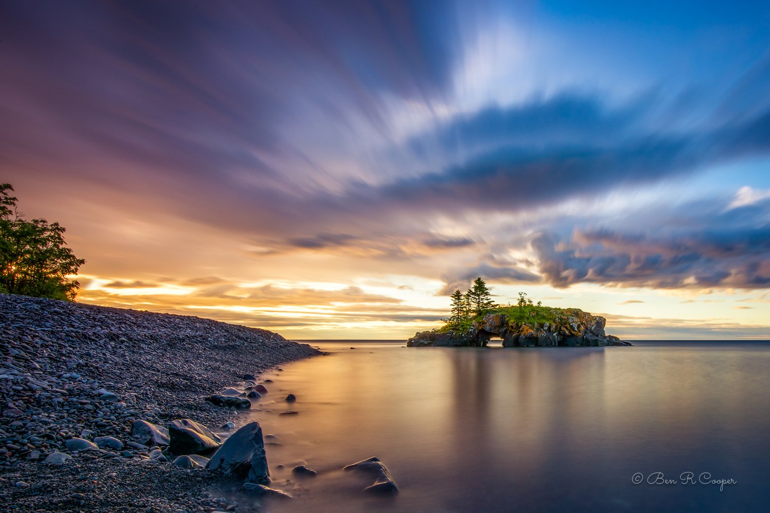 Early Morning at Hollow Rock