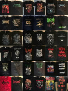 Image of Different Brutal Death T-shirts 15 $