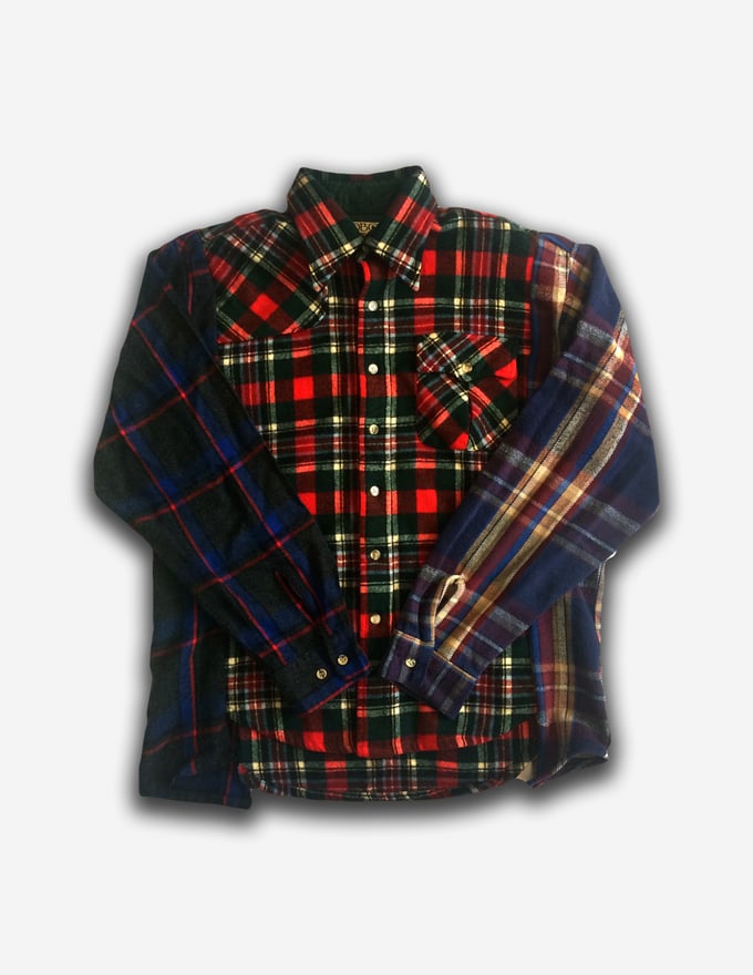 Image of RECONSTRUCTED FLANNEL SIZE M/L