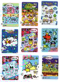 Image 6 of vintage tamagotchi stickers + trading cards