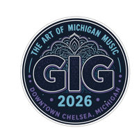 Image 1 of 2026 Gig- The Art of Michigan Music Sticker