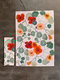 ‘Nasturtium’ Tea Towel
