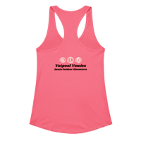 Image 2 of A Bad Day Fishing Women’s fitted racerback tank top