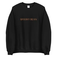 Image 1 of Spooky Bean simple crewneck