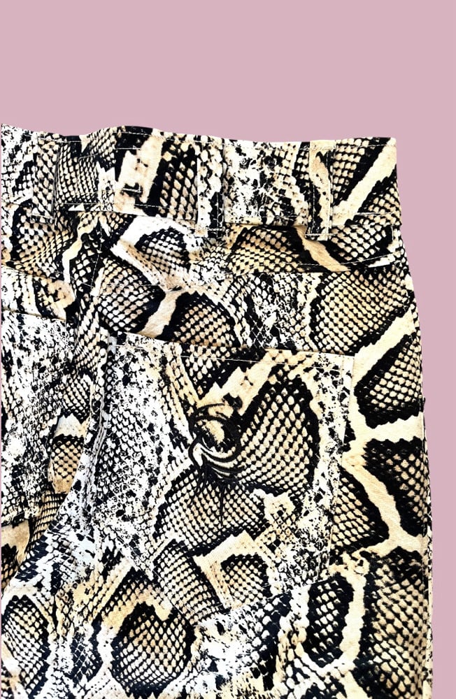 Image of Snake Wide leg Pants