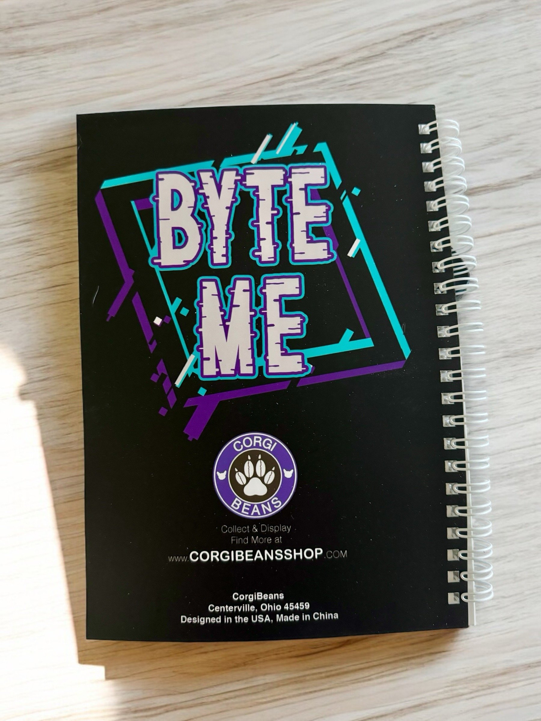 Byte Me Reusable sticker book | CorgiBeans
