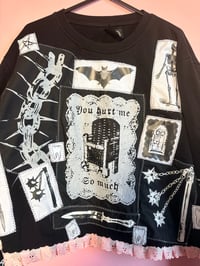 Image 3 of You Hurt Me So Much Sweatshirt 1/1 Size M