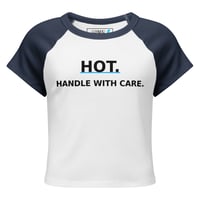 Image 4 of Women’s Micro Rib Raglan Baby Tee – Team Energy