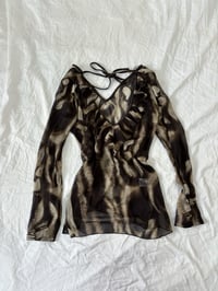 Image 4 of 00s Brown top shirt // L