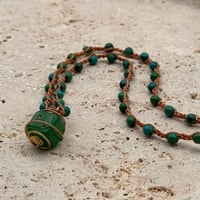 Image 1 of Green Dice Necklace