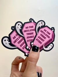 Image 4 of Do you ever feel like dying? - 3” Sticker or Magnet