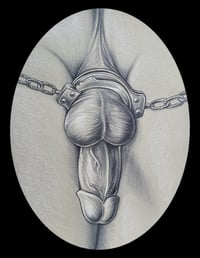 cuffed from behind print