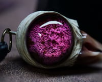 Image 22 of Magenta Bloom Snaggletooth Pendant OOAK