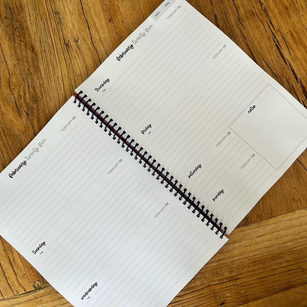 Twenty Twenty Five Diary + Planner: School Edition