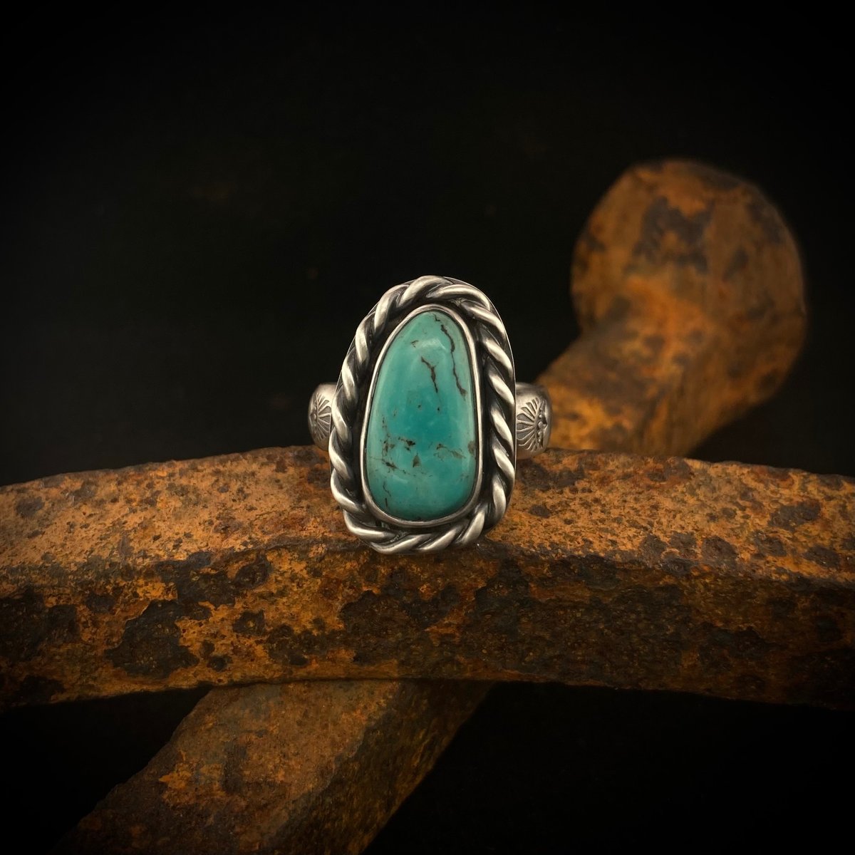 Tyrone Turquoise Ring 12