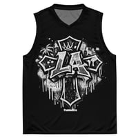 Image 1 of Trubledera Recycled unisex basketball jersey