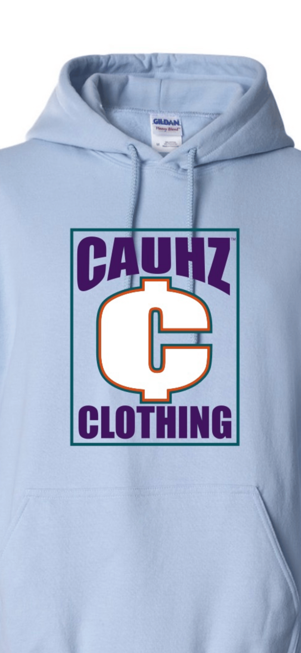 Image of Cauhz™️ Altitude Light Blue Hoodie