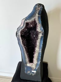 Image 3 of Large Amethyst Geode Cave #2301