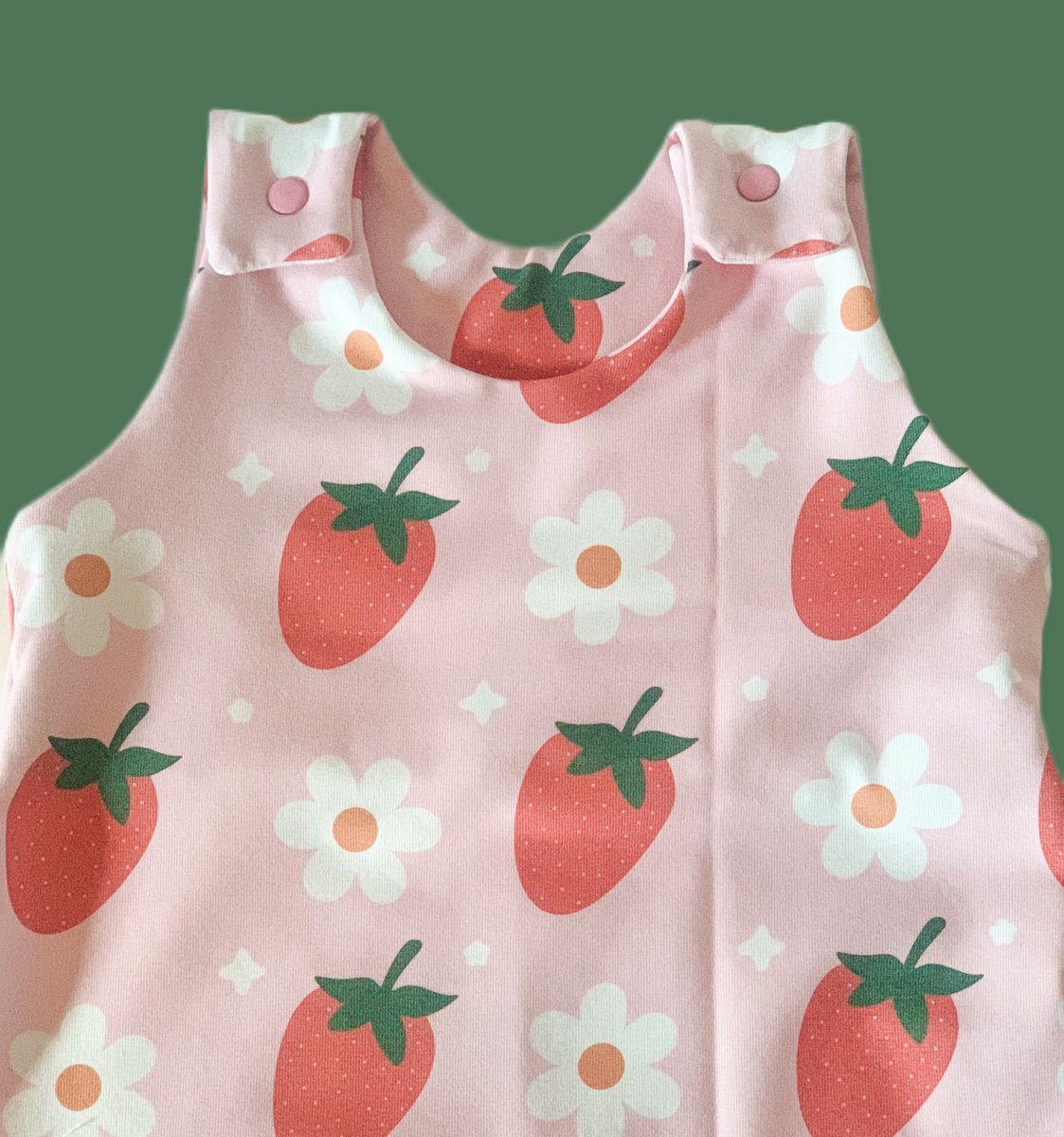 Strawberry Romper Pippalilly Kidswear - Main Image