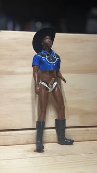 Image 4 of Adult Cowboy Gay Ken dark skin  handcrafted