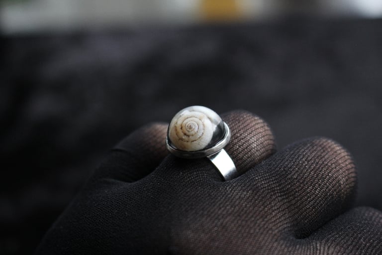 Dead Good snail shell ring Image 6