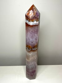 Image 7 of Large Lace Agate with Amethyst Generator #2411