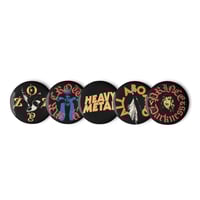 Image 2 of Ozzy Pin Buttons