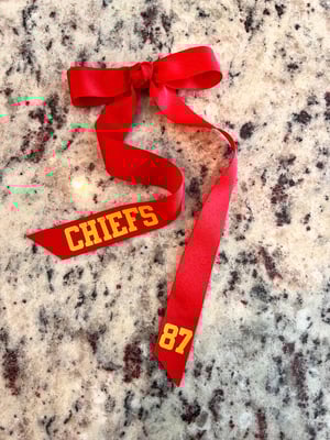 PERSONALIZED Long Tail Grosgrain Bows