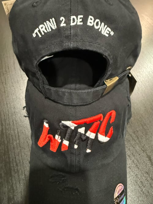 Image of Trini Flag "WTMC" Logo Dad Hat v2
