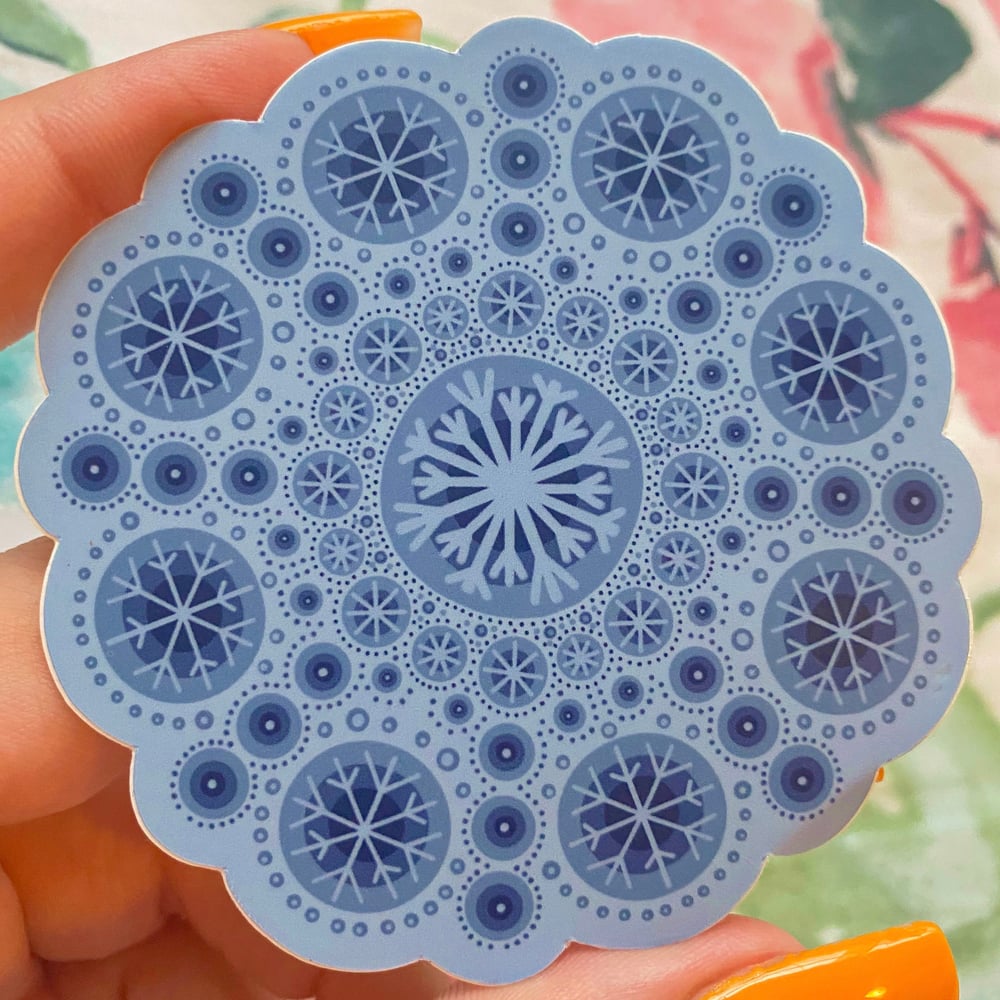 Image of winter mandala