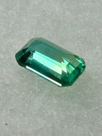 Image 11 of Natural light Teal Serendibite emerald-cut, 5.0ct