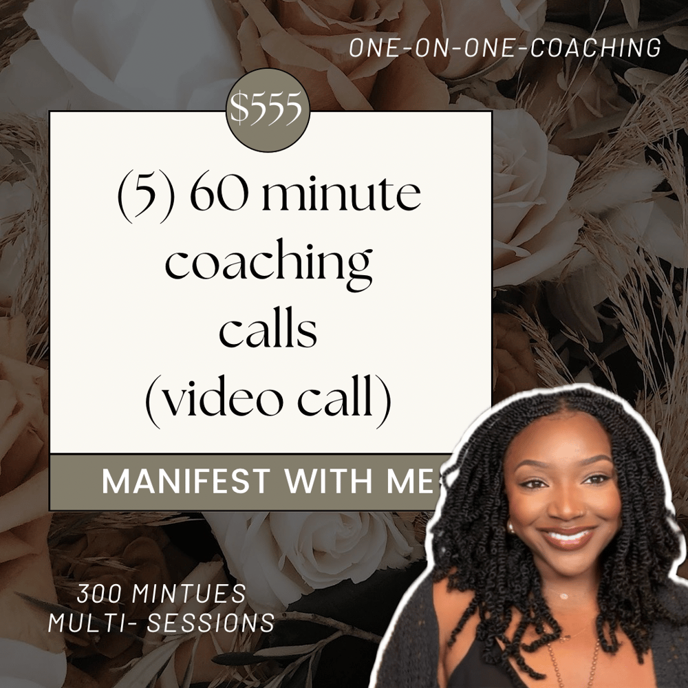 Image of 1x1 Coaching | 5 One Hour Sessions