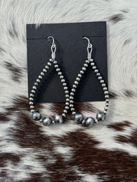 Image 1 of Navajo Pearl Earrings 