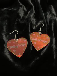 Image 1 of Full Of Rage Earrings