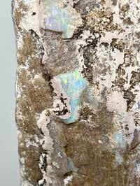 Image 4 of Andamooka Opal Painted Lady Display Piece #2646