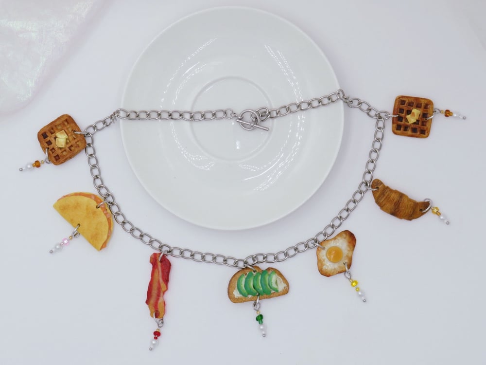 Image of Breakfast Platter Necklace 