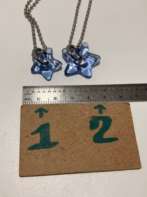 Image of light blue stars