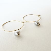 Image 3 of Boucles D’Oreille Petite Perle 