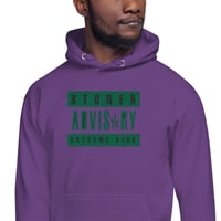 Image 3 of Warning embroidered Hoodie