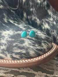 Image 1 of Coyote Ridge Turquoise Studs
