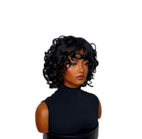 Image 3 of Amara | Voluminous Curly Bob Wig