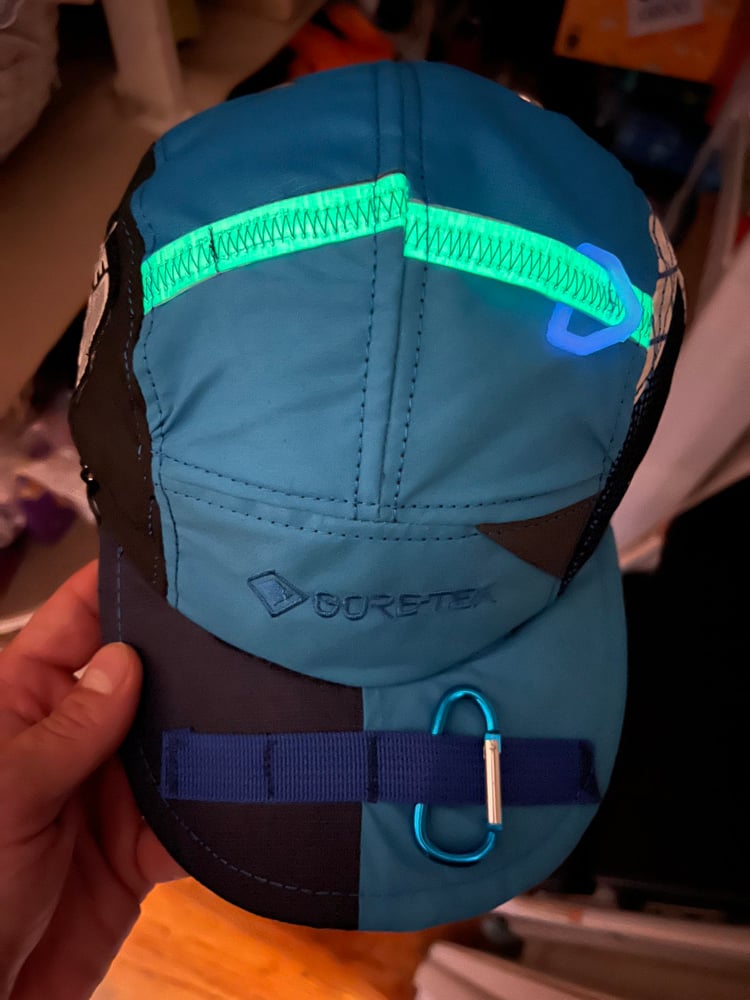 Goretex Blue Reflect Glow Utility Upcyled Five Panel
