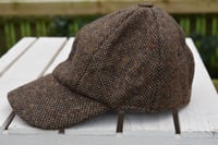 Image 8 of Irish Tweed Baseball Cap - Made by Hanna Hats of Donegal 