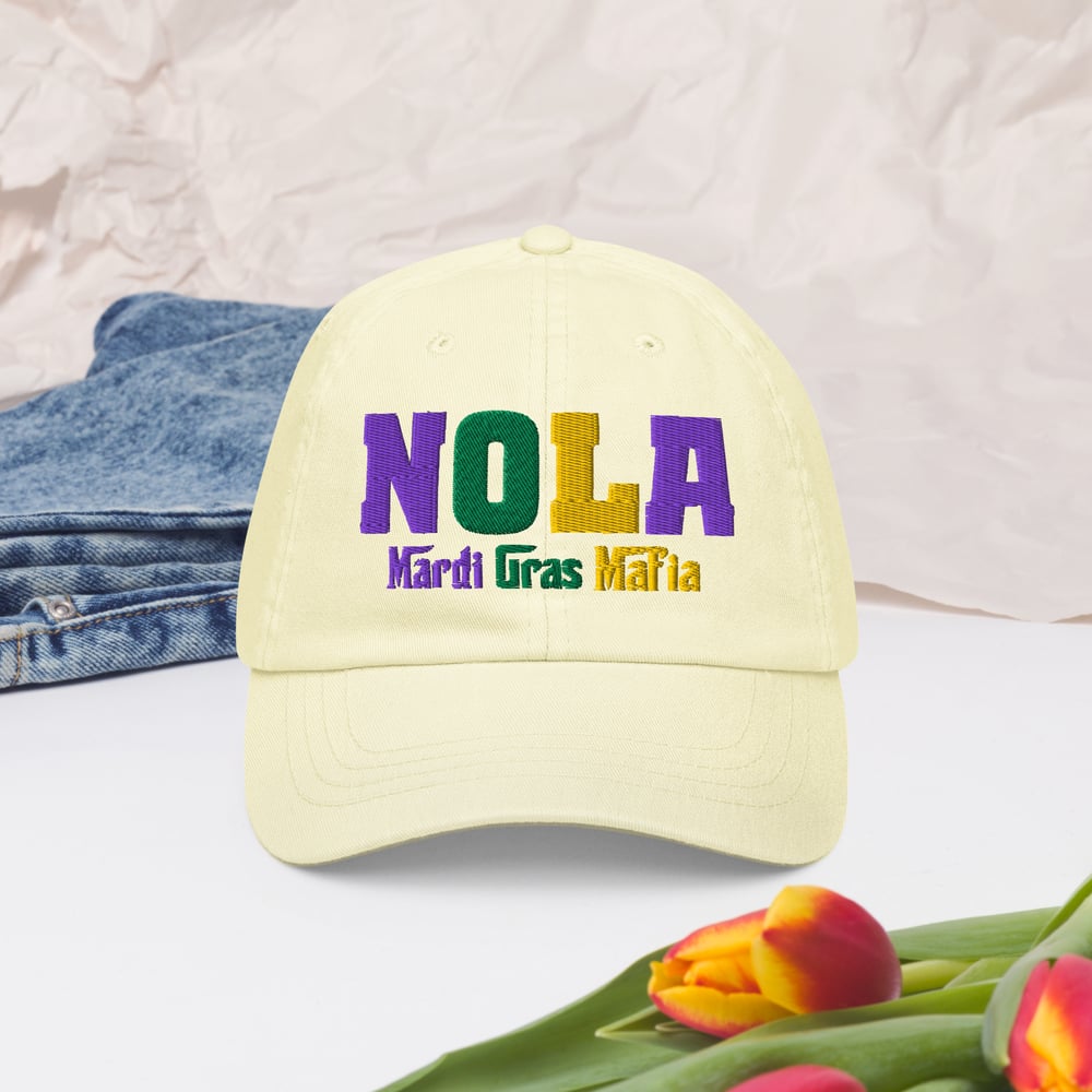 Image of NOLA (Mardi Gras Mafia) Pastel baseball hat