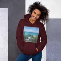 Image 2 of Multilingual Hello from Paradise Unisex Hoodie LS THE DROP