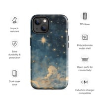 Image 16 of Celestial Night Sky Stars and Clouds Painting Tough Case for iPhone®