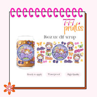 Hello Lizzie UV DTF Cup wrap