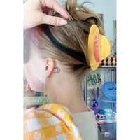 Image 5 of One Piece Straw Hat Claw Clip 